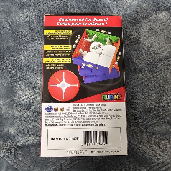 OFFICIAL Magnetic RUBIK'S SPEED CUBE - Picture 3 of 6